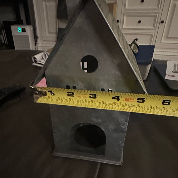 Pottery Barn Galvanized House Candle Holder - Picture 5 of 6